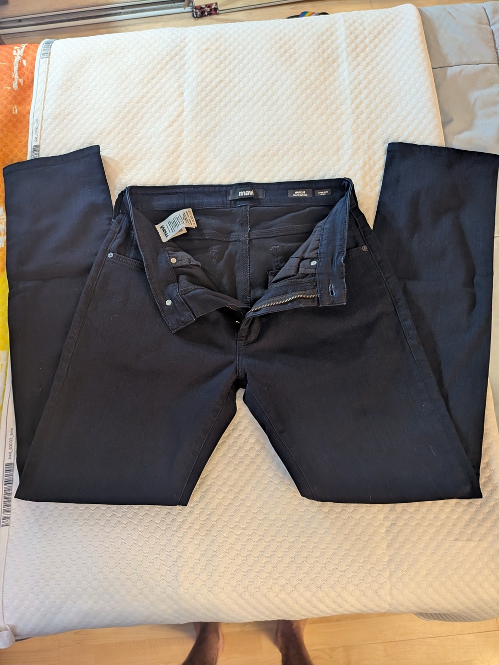 Mavi Men's Dark Navy Slim Straight Jeans